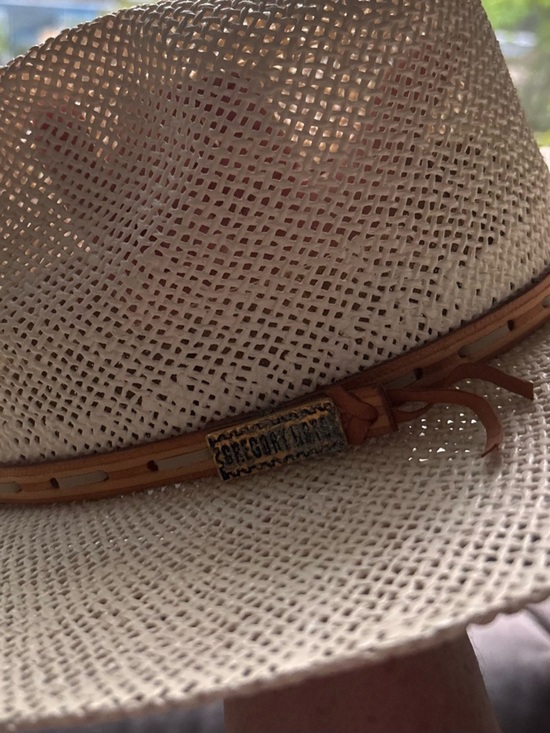 SPORT BY GREGORY ADULT LARGE STURDY STRAW PANAMA HAT COLOR SANDY UNISEX main image 5